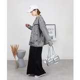 ネックが選べる！カットオフデニムジャケット | atONE | 詳細画像75 