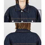 ネックが選べる！カットオフデニムジャケット | atONE | 詳細画像80 