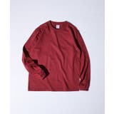 バーガンディ | 5.6オンスハイグレードロングスリーブTシャツ | atONE