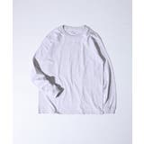 アッシュ | 5.6オンスハイグレードロングスリーブTシャツ | atONE