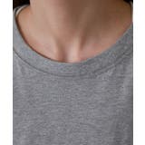 ミニポケット付きオーバーサイズ無地Tシャツ | atONE | 詳細画像21