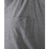 ミニポケット付きオーバーサイズ無地Tシャツ | atONE | 詳細画像22