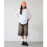 ミニポケット付きオーバーサイズ無地Tシャツ | atONE | 詳細画像5