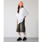 ミニポケット付きオーバーサイズ無地Tシャツ | atONE | 詳細画像6