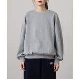 袖ボリューム裏起毛スウェットトレーナー | atONE | 詳細画像9