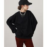 袖ボリューム裏起毛スウェットトレーナー | atONE | 詳細画像5