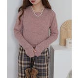 裏起毛指ぬきニットソー | atONE | 詳細画像8