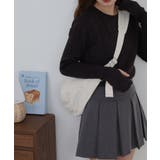 裏起毛指ぬきニットソー | atONE | 詳細画像3