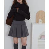 裏起毛メローハイネックニットソー | atONE | 詳細画像5 