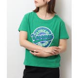 オーバーサイズシルエットショート丈ロゴプリントTシャツ | atONE | 詳細画像10 