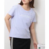 オーバーサイズシルエットショート丈ロゴプリントTシャツ | atONE | 詳細画像16 