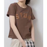 オーバーサイズシルエットショート丈ロゴプリントTシャツ | atONE | 詳細画像21 