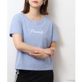 オーバーサイズシルエットショート丈ロゴプリントTシャツ | atONE | 詳細画像3 