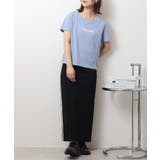 オーバーサイズシルエットショート丈ロゴプリントTシャツ | atONE | 詳細画像30 