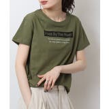 オーバーサイズシルエットショート丈ロゴプリントTシャツ | atONE | 詳細画像42 