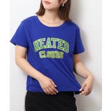 オーバーサイズシルエットショート丈ロゴプリントTシャツ | atONE | 詳細画像47 