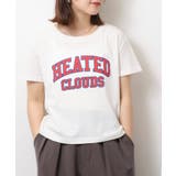 オーバーサイズシルエットショート丈ロゴプリントTシャツ | atONE | 詳細画像49 