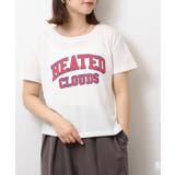 オーバーサイズシルエットショート丈ロゴプリントTシャツ | atONE | 詳細画像50 