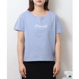 オーバーサイズシルエットショート丈ロゴプリントTシャツ | atONE | 詳細画像51 