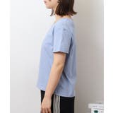 オーバーサイズシルエットショート丈ロゴプリントTシャツ | atONE | 詳細画像52 