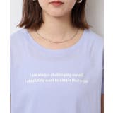 オーバーサイズシルエットショート丈ロゴプリントTシャツ | atONE | 詳細画像60 