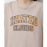 オーバーサイズシルエットショート丈ロゴプリントTシャツ | atONE | 詳細画像58 