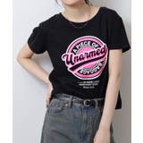 オーバーサイズシルエットショート丈ロゴプリントTシャツ | atONE | 詳細画像7 