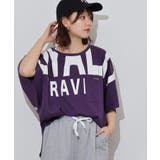 BIGロゴプリントポケット付きドルマンTシャツ | atONE | 詳細画像9 