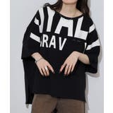 BIGロゴプリントポケット付きドルマンTシャツ | atONE | 詳細画像13 