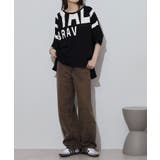 BIGロゴプリントポケット付きドルマンTシャツ | atONE | 詳細画像17 