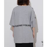 BIGロゴプリントポケット付きドルマンTシャツ | atONE | 詳細画像21 