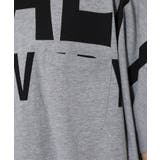 BIGロゴプリントポケット付きドルマンTシャツ | atONE | 詳細画像23 
