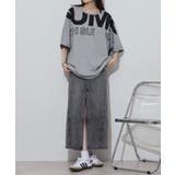 BIGロゴプリントポケット付きドルマンTシャツ | atONE | 詳細画像11