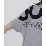 BIGロゴプリントポケット付きドルマンTシャツ | atONE | 詳細画像25