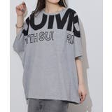 BIGロゴプリントポケット付きドルマンTシャツ | atONE | 詳細画像7