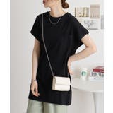 オーバーサイズモックネックチュニックTee | atONE | 詳細画像1