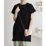 オーバーサイズモックネックチュニックTee | atONE | 詳細画像2