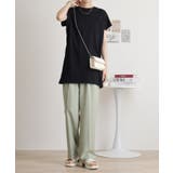 オーバーサイズモックネックチュニックTee | atONE | 詳細画像4