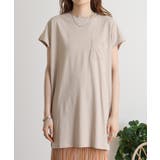 オーバーサイズモックネックチュニックTee | atONE | 詳細画像62