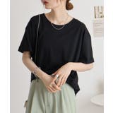 オーバーサイズUネックTee | atONE | 詳細画像1