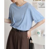 オーバーサイズUネックTee | atONE | 詳細画像52