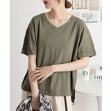 オーバーサイズVネックTee | atONE | 詳細画像13