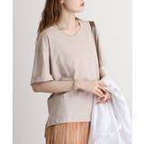 オーバーサイズVネックTee | atONE | 詳細画像23