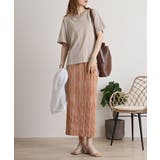 オーバーサイズVネックTee | atONE | 詳細画像24