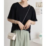 オーバーサイズVネックTee | atONE | 詳細画像2