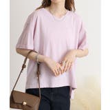 オーバーサイズVネックTee | atONE | 詳細画像31