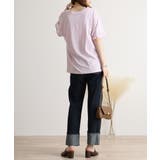 オーバーサイズVネックTee | atONE | 詳細画像35