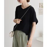 オーバーサイズVネックTee | atONE | 詳細画像3