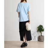 オーバーサイズVネックTee | atONE | 詳細画像40