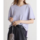 オーバーサイズVネックTee | atONE | 詳細画像42